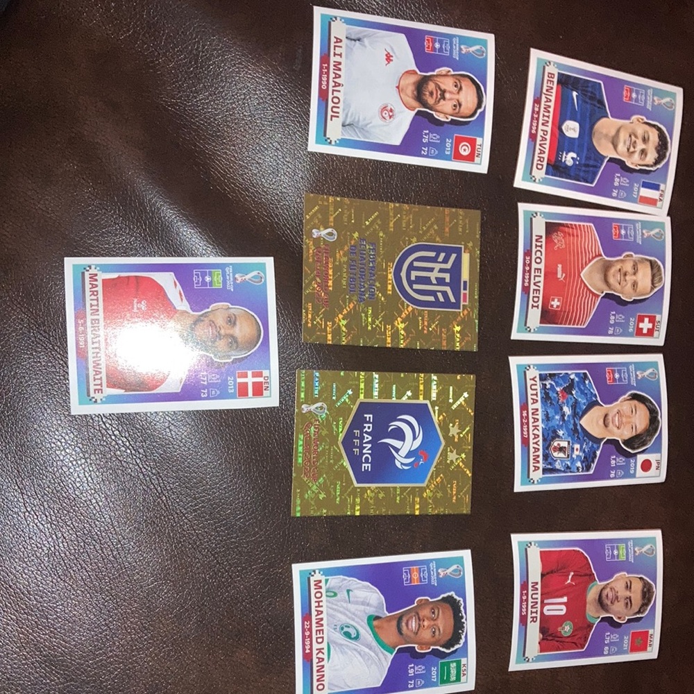 Cards of the World Cup, brand and new
